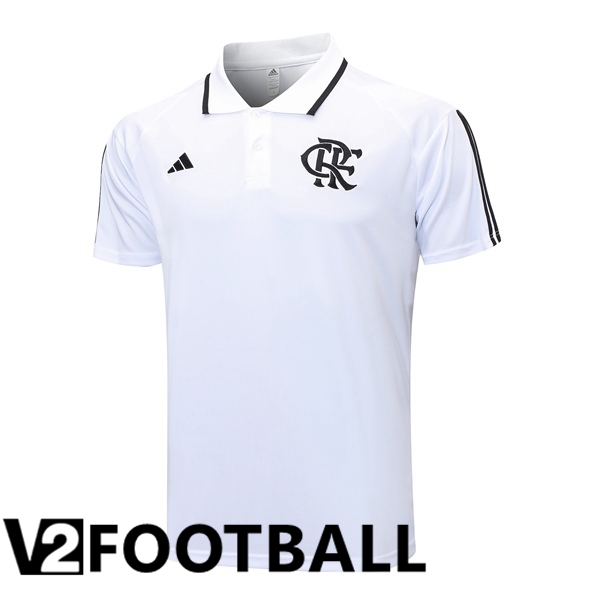 Flamengo Soccer Polo White 2023/2024