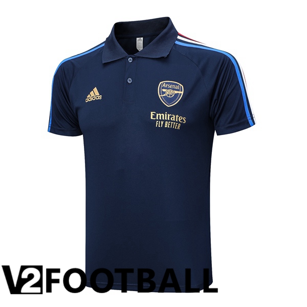 Arsenal Soccer Polo Royal Blue 2023/2024