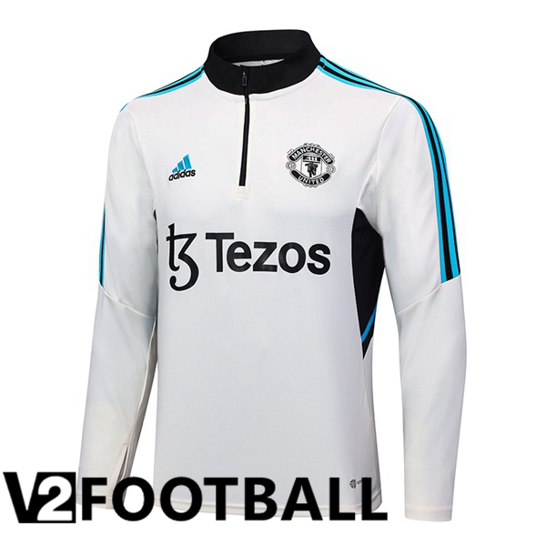 Manchester United Training Sweatshirt White 2023/2024