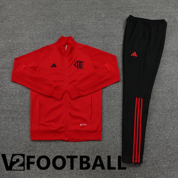 Flamengo Training Jacket Suit Red 2023/2024