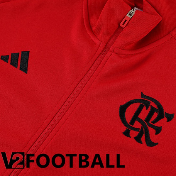 Flamengo Training Jacket Suit Red 2023/2024