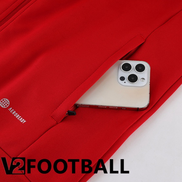 Flamengo Training Jacket Suit Red 2023/2024