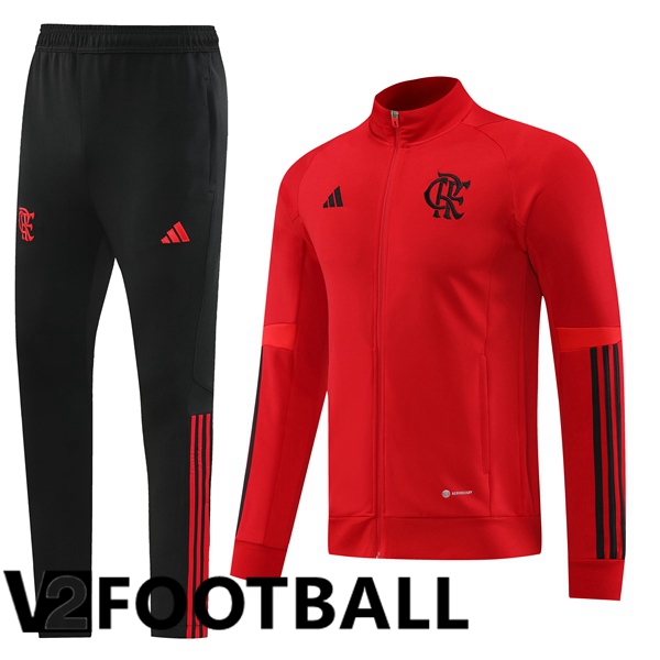 Flamengo Training Jacket Suit Red 2023/2024