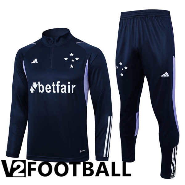 Cruzeiro EC Training Tracksuit Suit Royal Blue 2023/2024