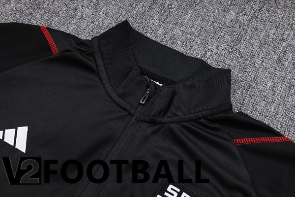 Sao Paulo FC Training Tracksuit Suit Black 2023/2024