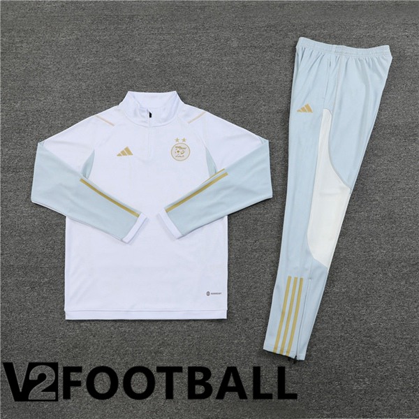 Algeria Training Tracksuit Suit White 2023/2024