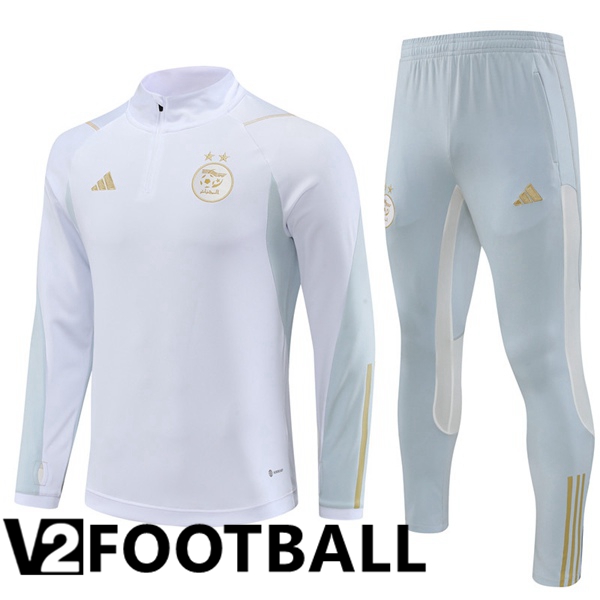 Algeria Training Tracksuit Suit White 2023/2024