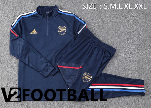 Arsenal Training Tracksuit Suit Royal Blue 2023/2024