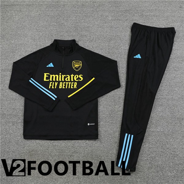 Arsenal Training Tracksuit Suit Black 2023/2024