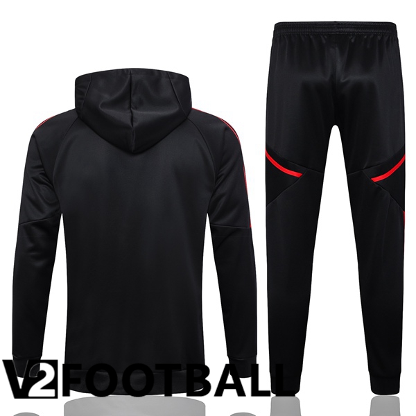 Bayern Munich Training Tracksuit Hoodie Black 2023/2024