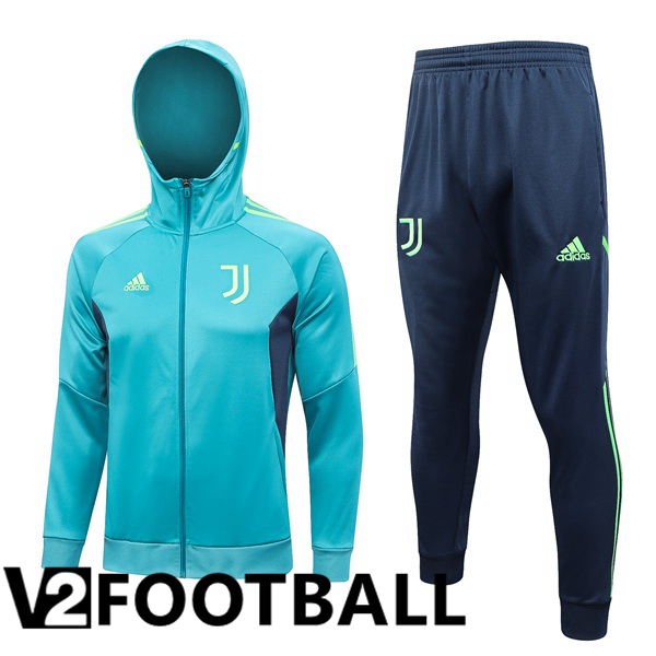 Juventus Training Tracksuit Hoodie Green 2023/2024