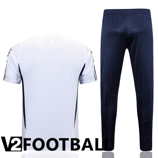 Italy Training T Shirt + Pants White 2023/2024