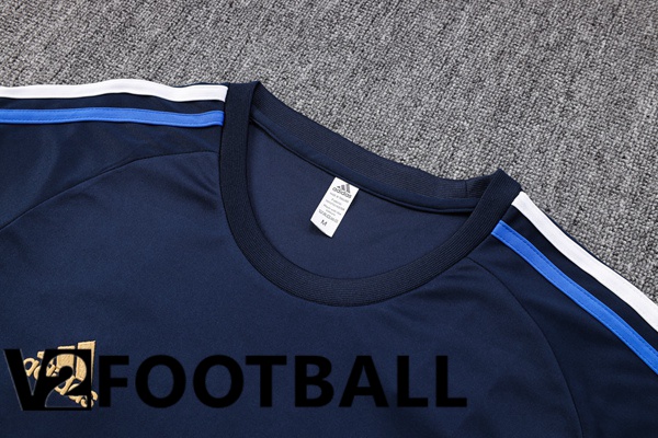 Arsenal Training T Shirt + Shorts Royal Blue 2023/2024