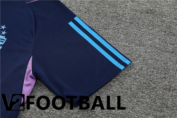 Argentina Training T Shirt + Shorts Royal Blue 2023/2024