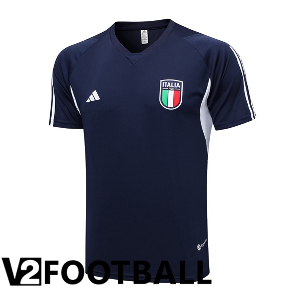 Italy Training T Shirt Royal Blue 2023/2024
