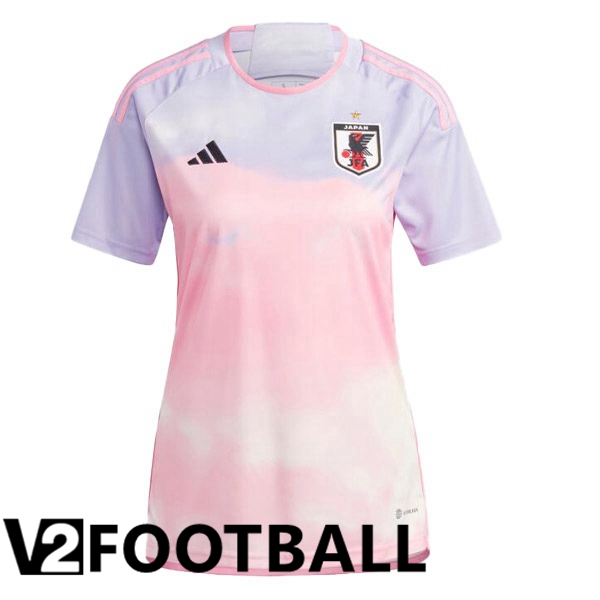 Japan Womens Football Shirt Away Pink 2023/2024
