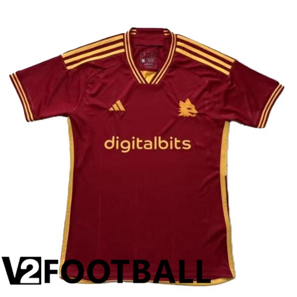 AS Roma Football Shirt Home Red Leaked Version 2023/2024