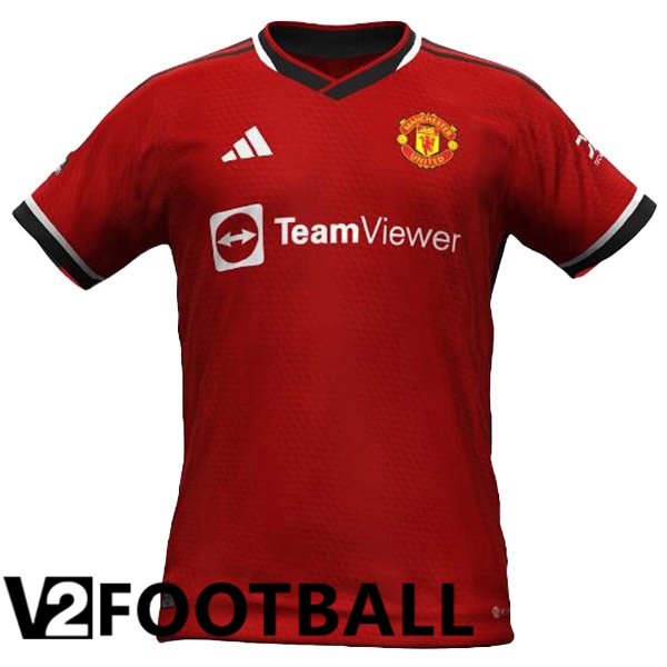 Manchester United Football Shirt Home Red Leaked Version 2023/2024