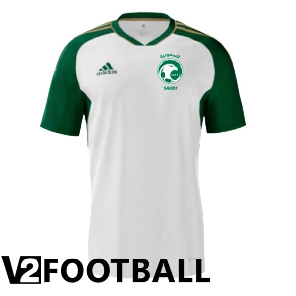 Saudi Arabia Football Shirt Away White 2023/2024