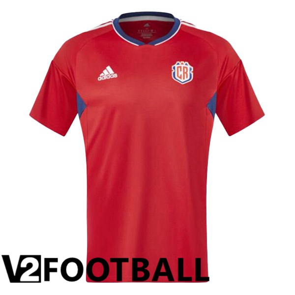 Costa Rica Football Shirt Home Red 2023/2024