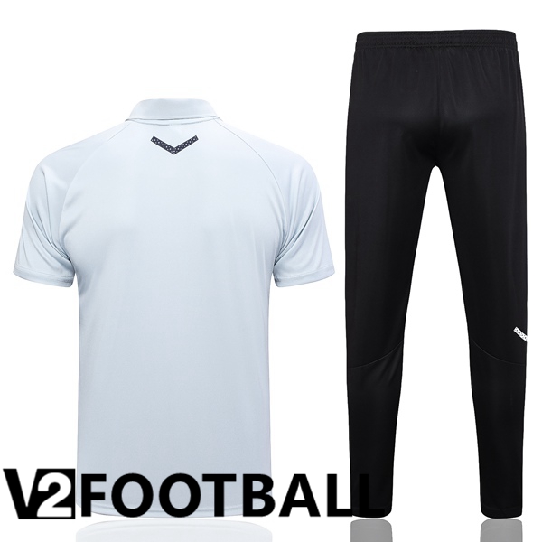 Manchester City Soccer Polo + Pants White 2023/2024