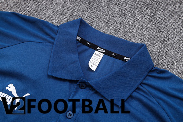 Manchester City Soccer Polo + Pants Royal Blue 2023/2024