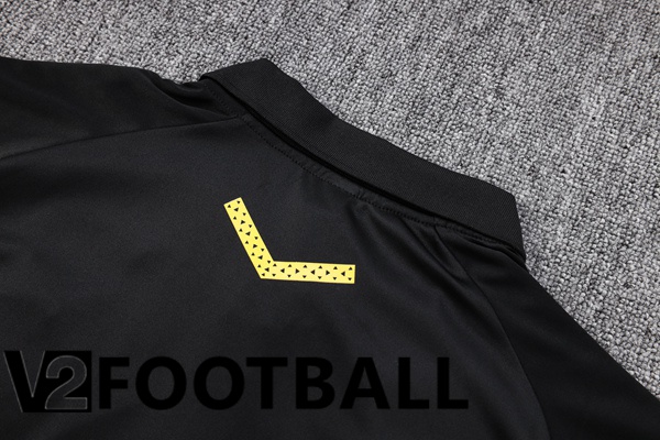 Dortmund BVB Soccer Polo + Pants Black 2023/2024