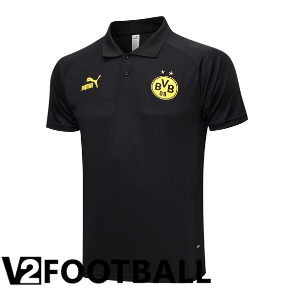 Dortmund BVB Soccer Polo Black 2023/2024
