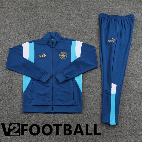 Manchester City Training Jacket Suit Royal Blue 2023/2024