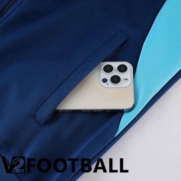 Manchester City Training Jacket Suit Royal Blue 2023/2024