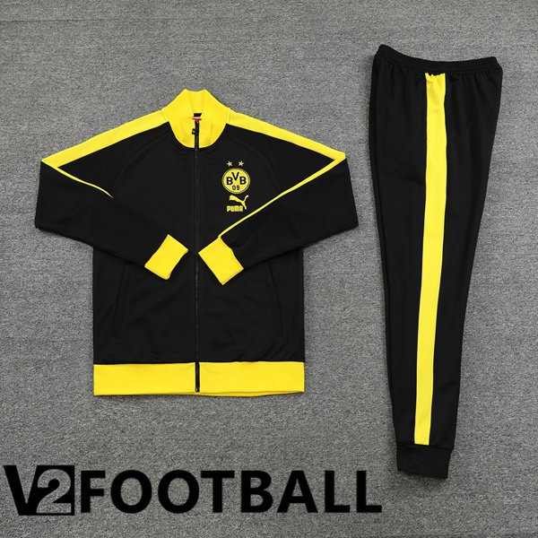 Dortmund BVB Training Jacket Suit Black 2023/2024