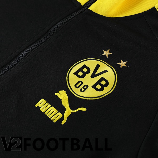 Dortmund BVB Training Jacket Suit Black 2023/2024