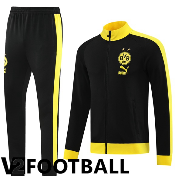 Dortmund BVB Training Jacket Suit Black 2023/2024