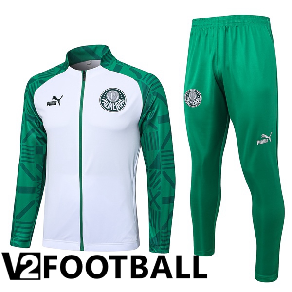 Palmeiras Training Jacket Suit White 2023/2024