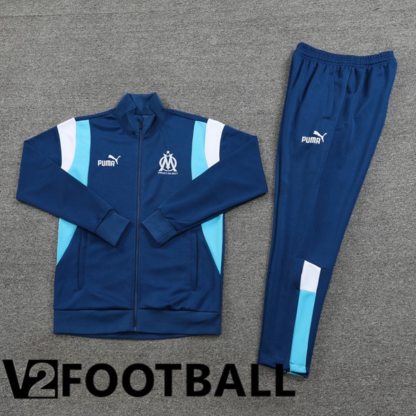 Marseille OM Training Jacket Suit Royal Blue 2023/2024
