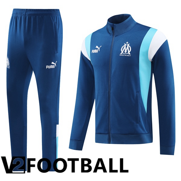 Marseille OM Training Jacket Suit Royal Blue 2023/2024