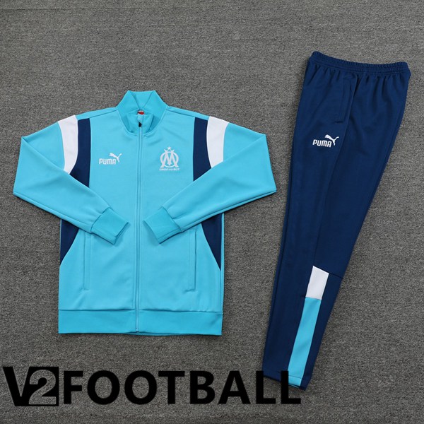 Marseille OM Training Jacket Suit Blue 2023/2024