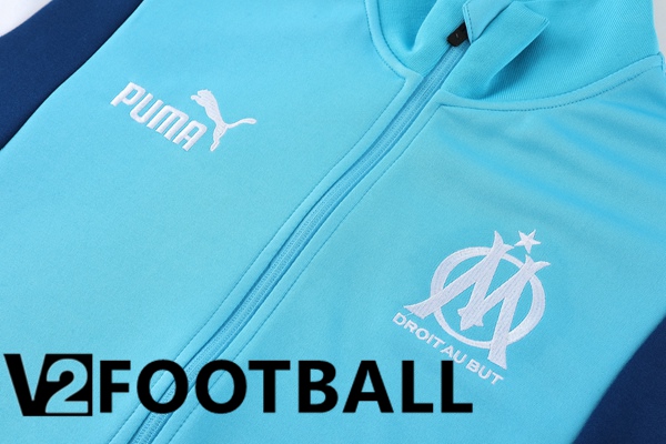 Marseille OM Training Jacket Suit Blue 2023/2024