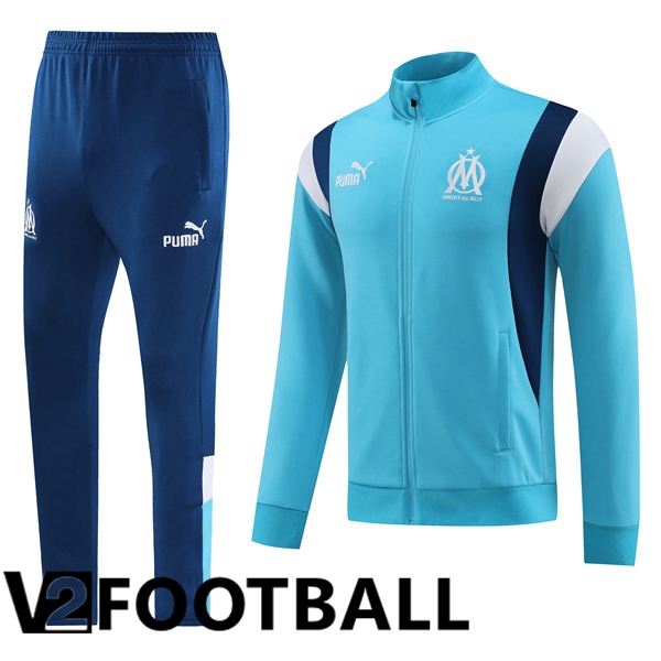 Marseille OM Training Jacket Suit Blue 2023/2024