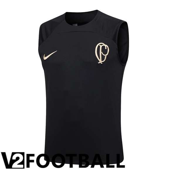 Corinthians Soccer Vest Black 2023/2024