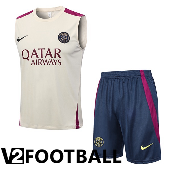 FC Barcelona Soccer Vest + Shorts Brown 2023/2024