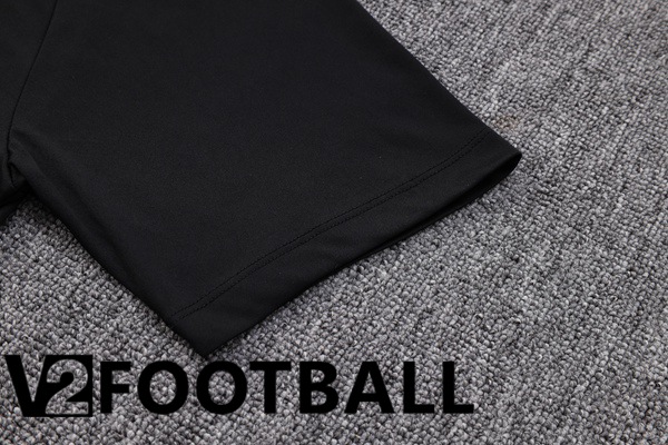 Corinthians Soccer Polo + Pants Black 2023/2024