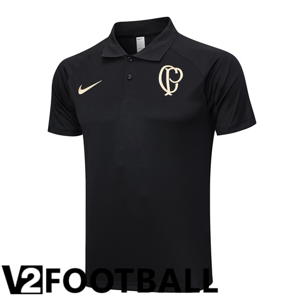 Corinthians Soccer Polo Black 2023/2024