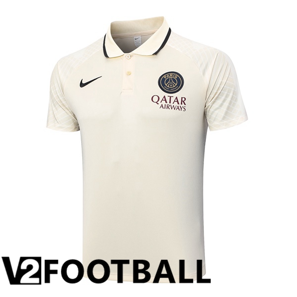 Paris PSG Soccer Polo Brown 2023/2024