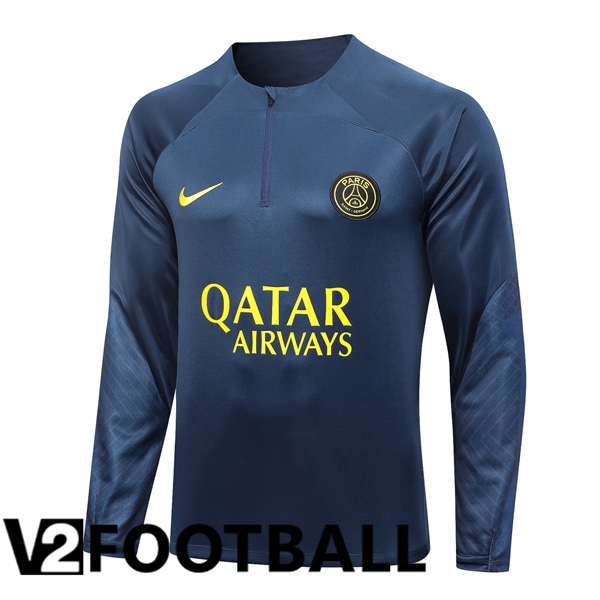 Paris PSG Training Sweatshirt Blue 2023/2024