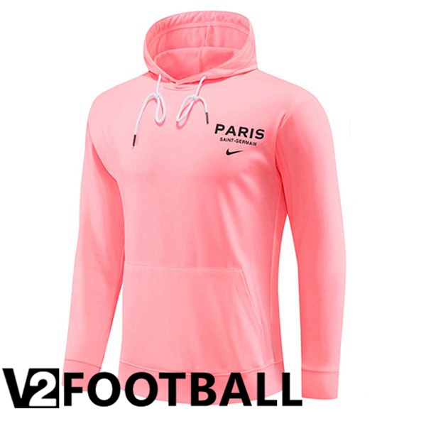 Paris PSG Training Sweatshirt Hoodie Pink 2023/2024