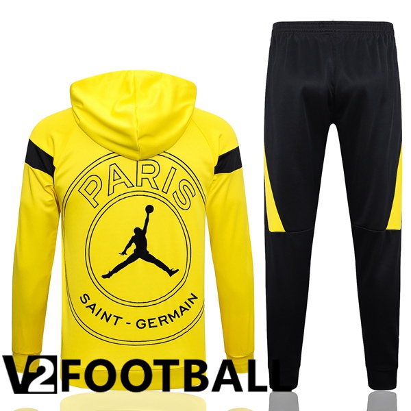 Paris PSG Training Hoodie Yellow 2023/2024