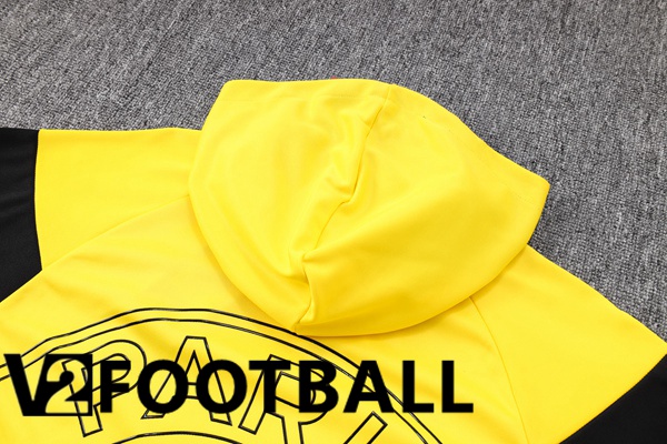 Paris PSG Training Hoodie Yellow 2023/2024