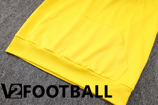 Paris PSG Training Hoodie Yellow 2023/2024