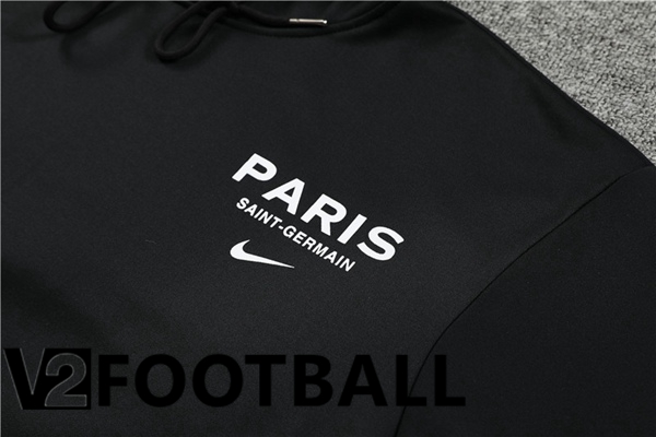 Paris PSG Training Hoodie Black 2023/2024